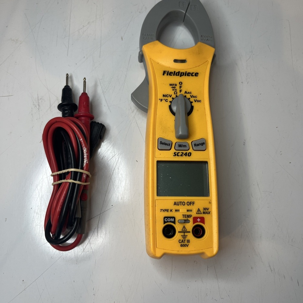 Fieldpiece SC240 True RMS Clamp Meter